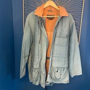 Distressed Vintage Eddie Bauer Jacket - Large